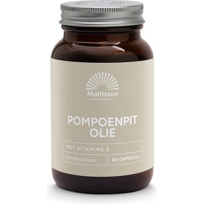 Mattisson Healthstyle Pumpkin Seed Oil, 60 капсули, Mattisson Healthstyle