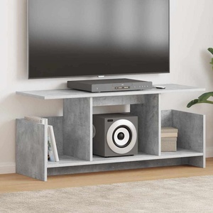 vidaXL ТВ стойка 102 x 35 x 45 см Циментено сиво Инженерна дървесина (890995)