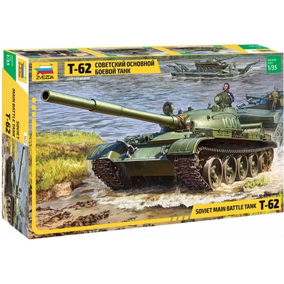 Zvezda T 62 Soviet Main Battle Tank 1:35