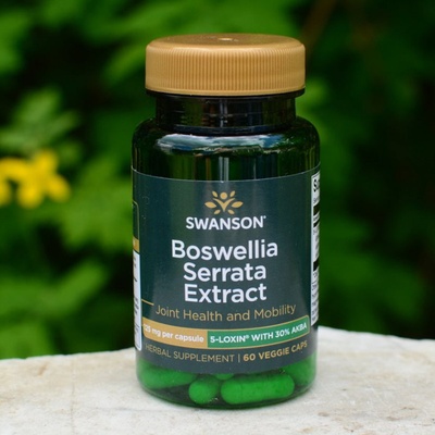 Swanson Boswellia Serrata Extract 125 mg 60 rostlinných kapsúl