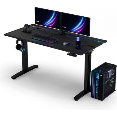 ULTRADESK VORTEX 140,5x70cm černý