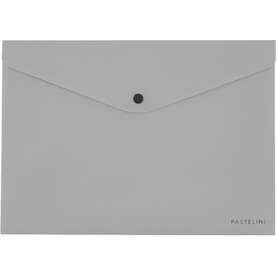 Karton P+P Listová kabelka s cvokom A5 Pastelini šedá