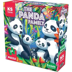 KS Games Пъзел KS Games от 24 части - Семейство панди (PRS32706) - ozone