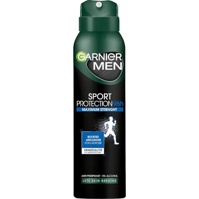 Garnier Men Спрей дезодорант Sport Protection 96H, 150 ml