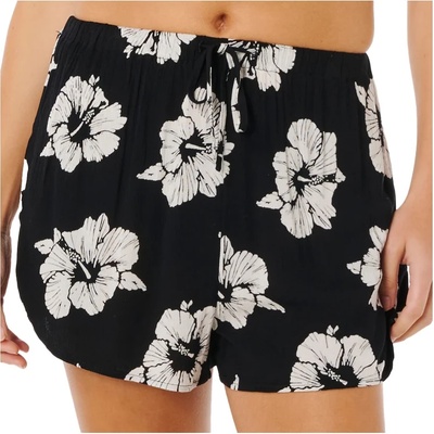 Rip Curl Дамски къси панталони Rip Curl Women's Party Pack Beach Short Shorts - Black / Off White (112-4094-0115)