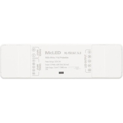 MCLED Zesilovač pro RGBW pásky 4x8A 5-24VDC ML-950.041.14.0