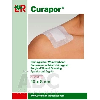 Curapor krytie na rany s vankúšikom chirurgické samolepiace, sterilné 10 x 8 cm 5 ks