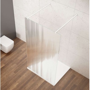 SAPHO Vario - Душ кабина Walk-In за вграждане, 70x200 см, лакирано стъкло, бяло/скандинавско стъкло GX1570-03 (GX1570-03)