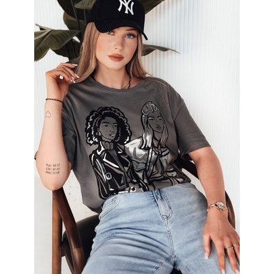 Dámske tričko Dstreet RY2607 Biela
