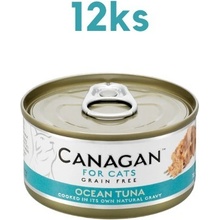 Canagan Cat tuňák 12 x 75 g