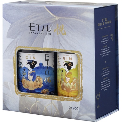 Etsu Japanese Gin 43% 0,4 l (čistá fľaša)