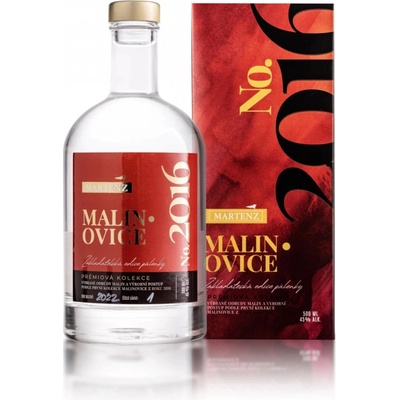 Martenz Malinovice Red No.2016 45% 0,5 l (holá láhev)