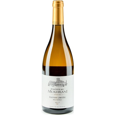 Chateau Mukhrani Bílé Rkatsiteli Limited Edition gruzínské suché bílé 2017 12% 0,75 l (holá láhev)