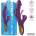 INTOYOU Siter Vibrator with Hitting Ball & Flipping Tongue 3 Motors Purple