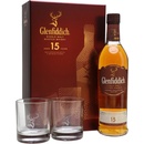 Glenfiddich 15y 40% 0,7 l (darčekové balenie 2 poháre)