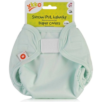 Kikko Vrchné PUL nohavičky Newborn Pastel Mint