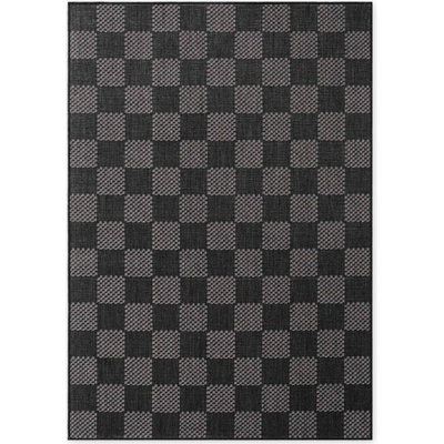 Ted Baker Черен/кремав килим за открито и закрито 120x170 cm Haringey Dorothy - Ted Baker (106385-120x170)