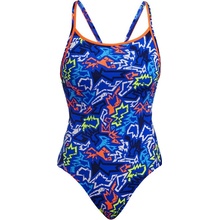 Funkita Broken Hearts Diamond Back One Piece