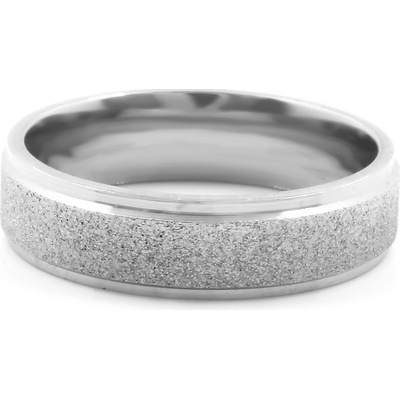 Bruno Prsten z pískované chirurgické oceli S0396