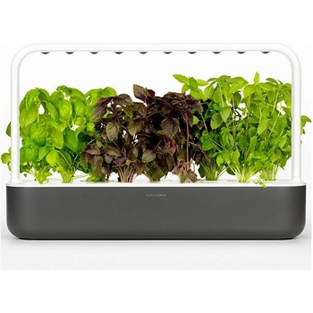 Click & Grow Smart Garden 9 смарт саксия + 9бр. капсули за семена, сиво (SG9S8UNI)