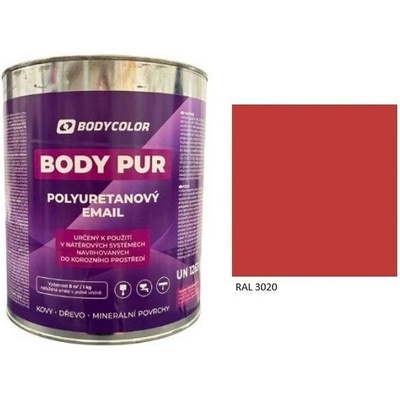 Body Color Polyuretánová farba 4:1 matná 4,5 l dopravná červená