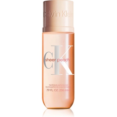 Calvin Klein CK Sheer Peach Парфюмирана мъгла за тяло и коса унисекс 236ml