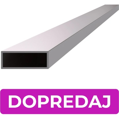 DOPREDAJ profil 40 x 15 x 1,5 x 2000 mm, brúsená AISI 304