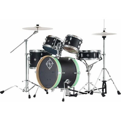 Dixon PODJ516BG Jet Set Plus Shellset Black Green Акустични барабани-комплект (10006552)