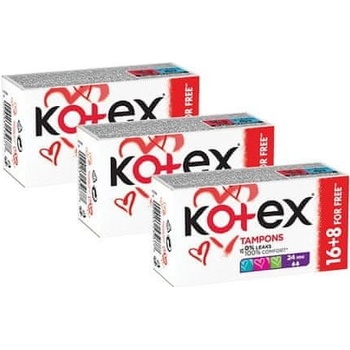Kotex Tampony Ultra Sorb Mini 3 x 24 ks