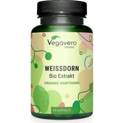 Vegavero Глог - Подкрепа за сърдечно-съдовата и нервната система, 700 mg, 60 капсули (VV-VITA-157)