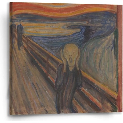 Sablio Obraz Výkrik - Edvard Munch - 50x50 cm