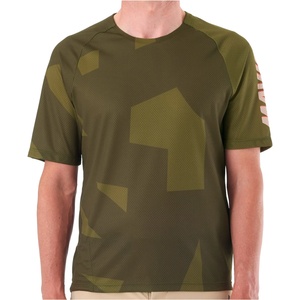 Mavic Мъжка фланелка с къс ръкав за колоездене Mavic Deemax Enduro S/S Jersey Cycling jersey - Camo / Olive (056-3620-0111)
