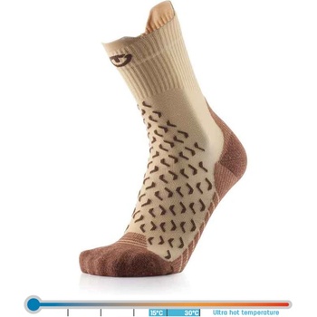 Thermic Високи чорапи Therm-ic, бежови/кафяви (T25-5150-001_46)