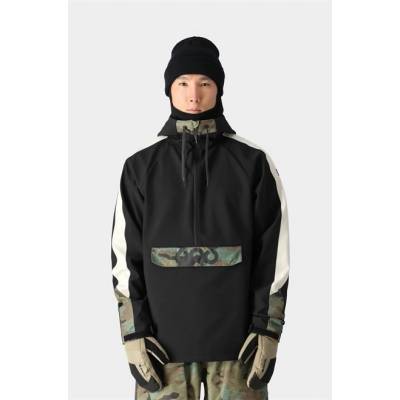 686 bunda Waterproof Anorak Black Camo Colorblock