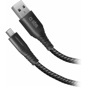 SBS Кабел SBS Micro USB cable with Kevlar TECABLEUNKEVMICK (Micro USB cable with Kevlar TECABLEUNKEVMICK)