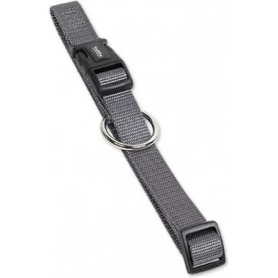 Nobby Нашийник за куче Classic дебелина 15 мм, дължина 30-45 см сив 74702-42