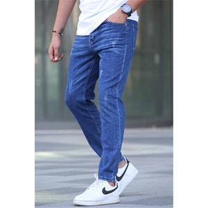 Madmext Мъжки Skinny Fit панталон T6315 - Тъмносин #362301 (362301_Синьо)