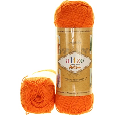 Alize Superwash Artisan 336 oranžová