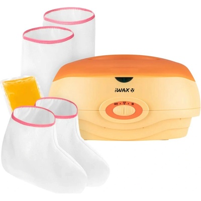 Nehtyprofi Parafínová vana s příslušenstvím sada XXL Oranžová 300W – Zboží Dáma