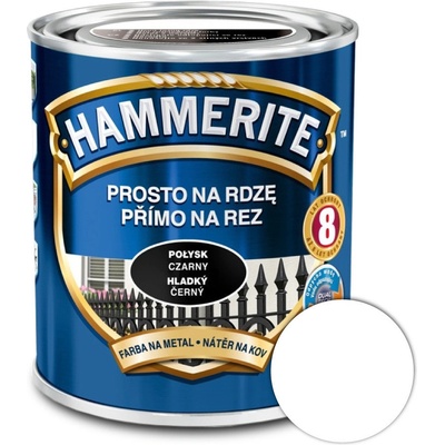 AkzoNobel Hammerite přímo na rez hladký bílý 0,25l
