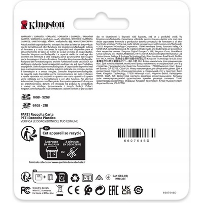 Kingston 128GB SDR2V6/128GB