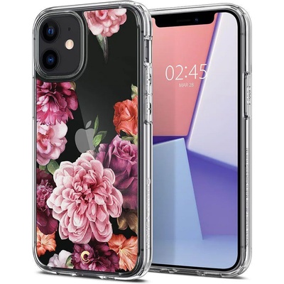 Spigen Cyrill Cecile Case Rose Floral - хибриден кейс с висока степен на защита за iPhone 12 mini (цветни мотиви)