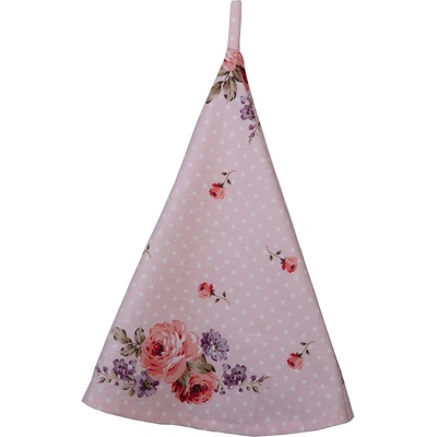 Clayre & Eef Dotty Rose 80 cm Ružová