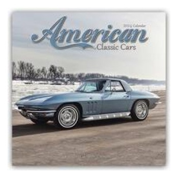 American Classic Cars Square Car Wall 16 Month 2024