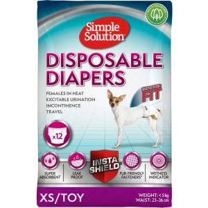 Simple Solution Simple Solution-Памперси за женски кучета XS/toy 12 бр