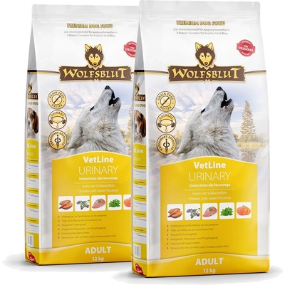 Wolfsblut VetLine Urinary 2 x 12 кг