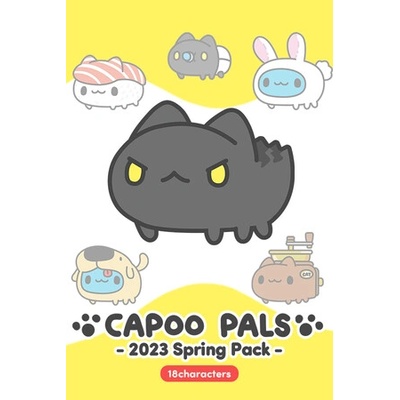 Игра CapooPals - 2023 Spring Pack за PC Steam, Електронна доставка