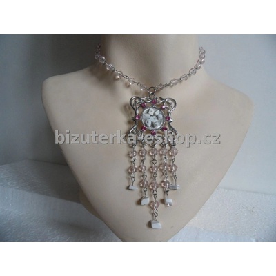 bizuterka-eshop.cz perličky růžový BZ-03523