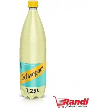 Schweppes Газирана напитка Schweppes Bitter Lemon 1, 25л