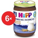 HiPP Bio Na dobrú noc krupicová 6 x 190 g